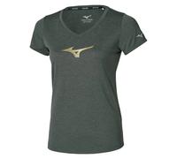 Mizuno Core Rb Short Sleeve T-shirt Grigio XL Donna