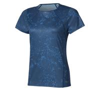 T-shirt da donna Mizuno Dryaero Graphic Bleu XS