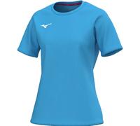 T-shirt da donna Mizuno Team Core Bleu XL