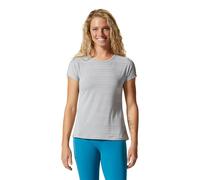 Mountain Hardwear Might Stripe Short Sleeve T-shirt Grigio L Donna