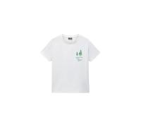 NAPAPIJRI Maglietta 'Bliss' verde / bianco naturale Donna - Abbigliamento - Taglie comode - Maglie e top - Maglie e T-shirt NAPAPIJRI XS