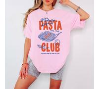 T-shirt da donna Pasta Club Food Lover Life Is Magic e pasta