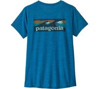 PATAGONIA W's Cap Cool Daily Shirt - Boardshort Logo - Donna - Blu - Taglia L- modello 2026