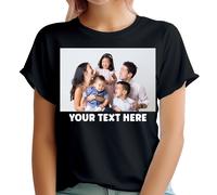 T-shirt da donna personalizzate con foto testo addio al celibato e addio al...