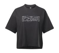 T-shirt da donna Reebok Graphic Essentials Noir L