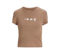 T-shirt da donna Roxy Beach Love Marron L