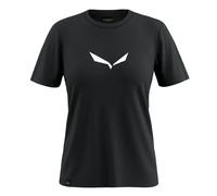 T-shirt da donna Salewa Solid Dry Noir 3XL