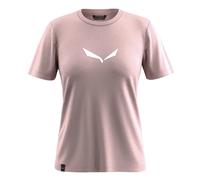 T-shirt da donna Salewa Solid Dry Rose XL