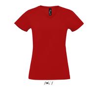 T-shirt da donna Sol's Imperial V Rouge L