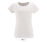 T-shirt da donna Sol's Milo Blanc XL