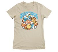 T-Shirt Da Donna Ufficialmente Licenziato I Puffi - I Puffi - Basta Essere Figo