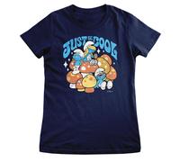 T-Shirt Da Donna Ufficialmente Licenziato I Puffi - I Puffi - Basta Essere Figo