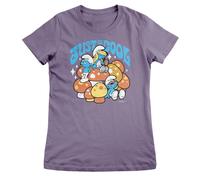 T-Shirt Da Donna Ufficialmente Licenziato I Puffi - I Puffi - Basta Essere Figo