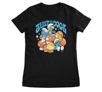 T-Shirt Da Donna Ufficialmente Licenziato I Puffi - I Puffi - Basta Essere Figo