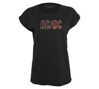 T-shirt da donna Urban Classic ac/dc voltage Noir XL