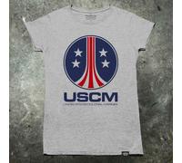 T-Shirt Da Donna USCM Colonial Marines Aliens LV426 Nostromo Sulaco XENOMORPH