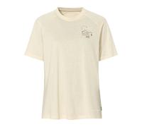 Vaude Bike Cyclist Short Sleeve T-shirt Beige 42 Donna Ecru