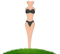 T-shirt da golf per ragazza bikini, accessori divertenti per uomini e donne, aiuti unici per l'allenamento per il cortile al chiuso o il campo guida, bavaglio per amanti e appassionati di sport