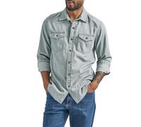 T-shirt da lavoro per uomo UK Felpe da uomo Camicia da nonno per uomo a maniche lunghe Felpe da uomo Magliette UK S Mens Top Manica Lunga Vestibilità Regolare Mens Top Abbigliamento Camicia Nera