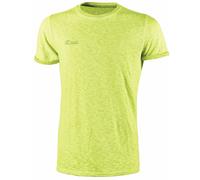 T-shirt da lavoro slim fit giallo tg. S Giallo
