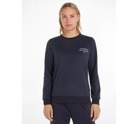 Felpa Tommy Hilfiger Logo Original blu scuro donna - M