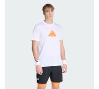 T-SHIRT DA TENNIS CON GRAFICA CLAY IS NOT White 2XL