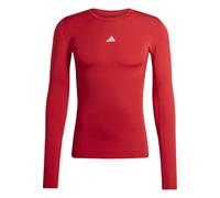 Adidas Techfit Long Sleeve T-shirt Rosso XL / Regular Uomo