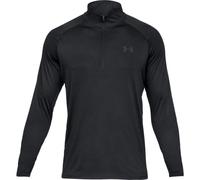 T-shirt da tennis da uomo Under Armour UA Tech 2.0 1/2 Zip - black - Nero (S)