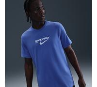 T-shirt da training Dri-FIT Nike - Uomo - Blu XL