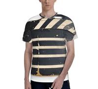 T-shirt da uomo a maniche corte con stampa nera classica del film, elegante e morbida, perfetta per l'uso quotidiano, Nero , M