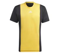 T-shirt da uomo Adidas Heat.Rdy Pro FreeLift 3D Rib T-Shirt - orange/black - Multicolore (M)