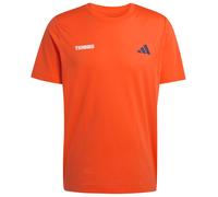 T-shirt da uomo Adidas Hot Egg Graphic - pure orange - Arancione (S)