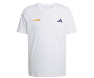 T-shirt da uomo Adidas Hot Egg Graphic - white - Bianco (XXL)
