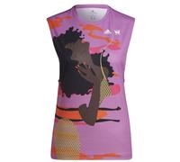 T-shirt da uomo Adidas New York Unitefit Sleeveless Tee - semi pulse lilac - Viola (XS)