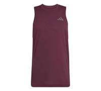 T-shirt da uomo Adidas Sleeveless - maroon - Rosso (L)