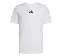 T-shirt da uomo Adidas With Graphic For Padel Category - white - Bianco (S)