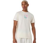 T-shirt da uomo Asics Court Core Graphic - cream - Beige (S)