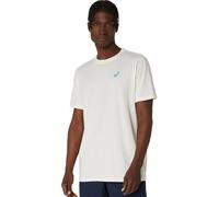T-shirt da uomo Asics Court Graphic Short Sleeve - cream - Beige (M)