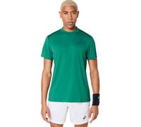 Asics Court Short Sleeve T-shirt Verde M Uomo
