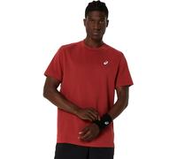 T-shirt da uomo Asics Court Short Sleeve - Marrone (M)