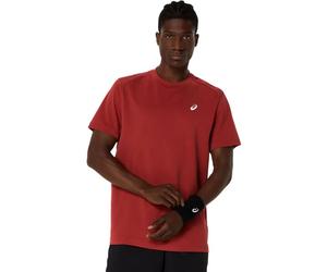 T-shirt da uomo Asics Court Short Sleeve - Marrone (XXL)