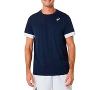 T-shirt Da Uomo Asics Court Ss Top 2041a255 S Blu