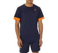 T-shirt Da Uomo Asics Court Ss Top 2041a255 S Navy