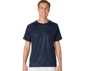 T-shirt da uomo Asics Game All Over Print Short Sleeve - midnight - Blu (M)