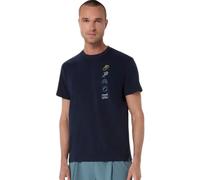 T-shirt da uomo Asics Game Seasonal Graphic - midnight - Blu (XXL)