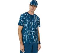 T-shirt da uomo Asics Game Short Sleeve - Blu (L)