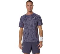T-shirt da uomo Asics Game Short Sleeve - greyish purple - Viola (M)