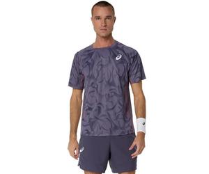 T-shirt da uomo Asics Game Short Sleeve - greyish purple - Viola (XL)