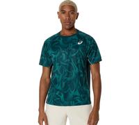 T-shirt da uomo Asics Game Short Sleeve - Verde (XL)