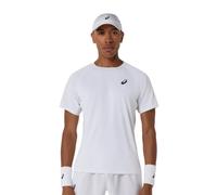 T-shirt da uomo Asics Match Short Sleeve - brilliant white - Bianco (S)